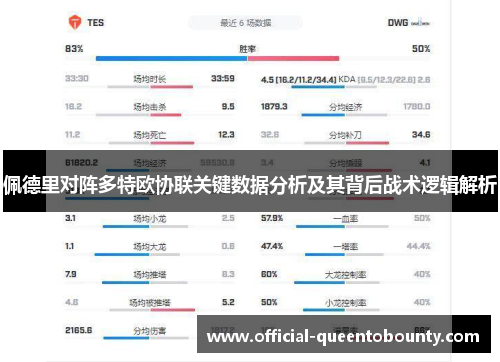 佩德里对阵多特欧协联关键数据分析及其背后战术逻辑解析